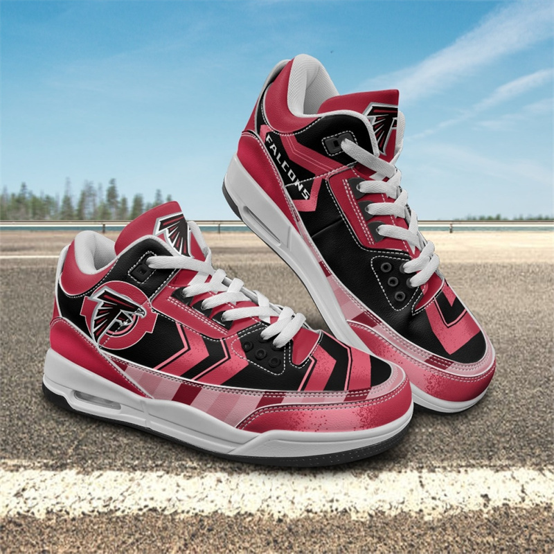 Men's Atlanta Falcons Air Jordan 3 Sneakers/Shoes 001